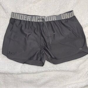 Under Armour Women's Charcoal Athletic Shorts
